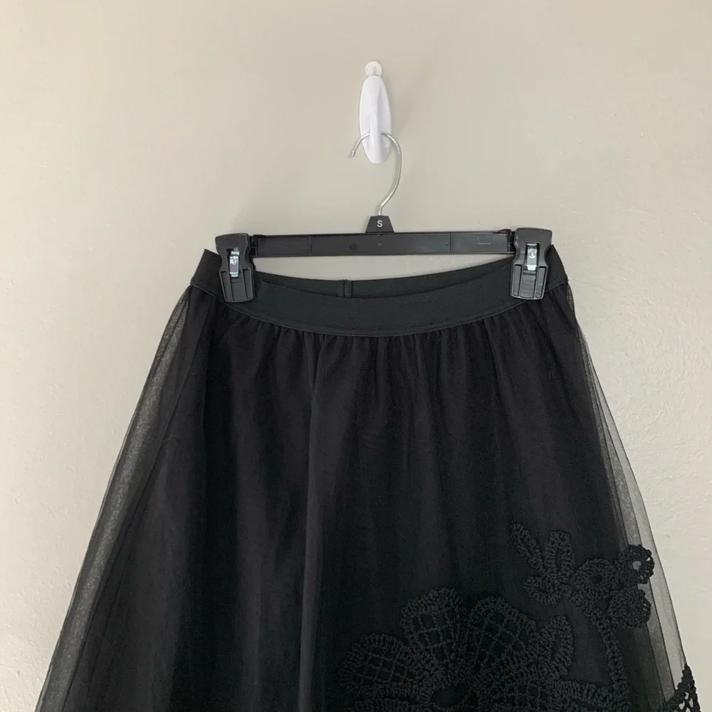 Anthropologie Maeve Fleurs Du Nuit Skirt - Picture 4 of 8